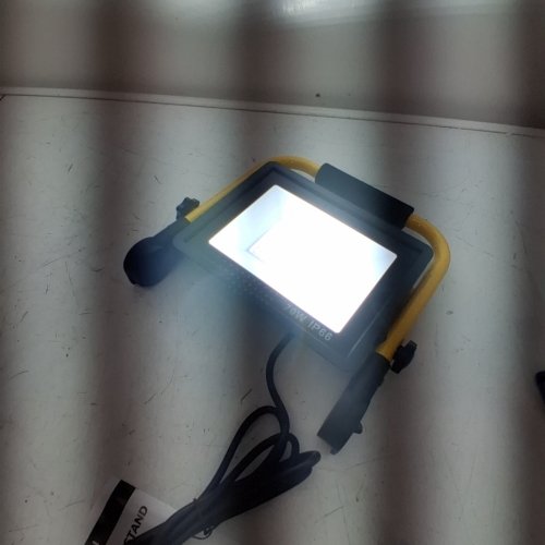 WATERPROOF LED WORK LIGHT - 70W - 10000LM - BLACK/YELLOW image 2