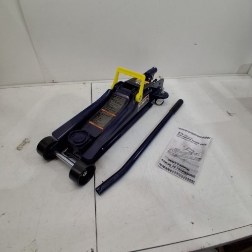 TCE TORIN LOW PROFILE FLOOR JACK WITH SINGLE PISTON QUICK LIFT PUMP - 2.5TON/5000LBS - BLUE (MODEL: TCET825051-2) image 4