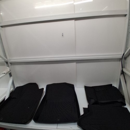 4PC FLOOR MAT CARGO LINER MAT SET - FITS HYUNDAI KONA 2018-2023 - BLACK image 2