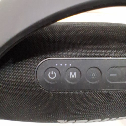 YEAHBOX SONIC BOOM MAX 3 BLUETOOTH PORTABLE SPEAKER - WATERPROOF, FAST CHARGE - 300W - BLACK image 2