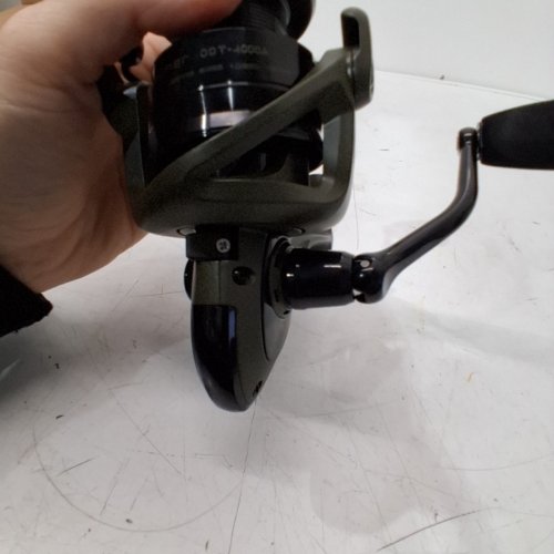 OKUMA CEYMAR GRAPHITE LIGHTWEIGHT ODT TACTICAL 4000 SPINNING REEL - 170YD/12LBS - TACTICAL GREEN/BLACK image 4