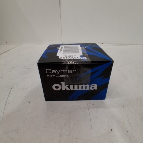 OKUMA CEYMAR GRAPHITE LIGHTWEIGHT ODT TACTICAL 4000 SPINNING REEL - 170YD/12LBS - TACTICAL GREEN/BLACK image 6