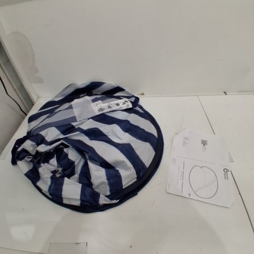 BABYMOOV ANTI-UV FOLDABLE TENT - UPF 50+ SUN PROTECTION - 40" X 31" - BLUE STRIPES (MODEL: ‎A038217_US) image 2