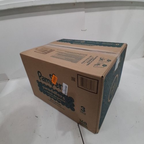 168PK PAMPERS SWADDLERS DISPOSABLE DIAPERS - SIZE 3 - (16-28LBS) image 2