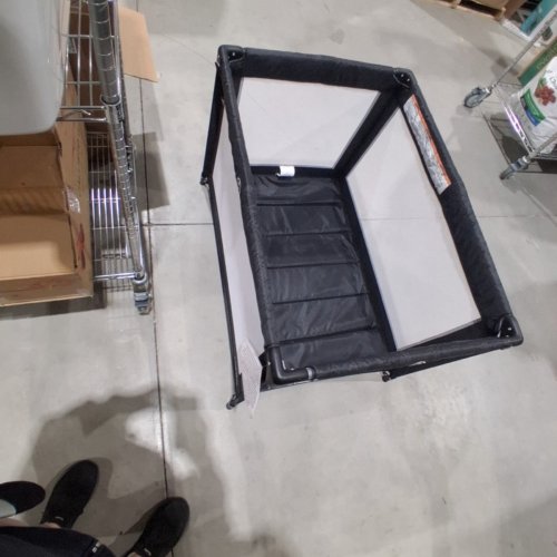 DREAM ON ME NEST PORTABLE PLAY YARD - 40" X 28" X 27.5" - BLACK (MODEL: 436-BLK) image 2
