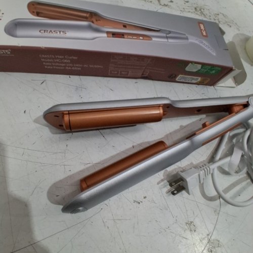 CRASTS PROFESSIONAL HAIR CURLER - SILVER / ROSE GOLD (MODEL: HC-060) image 5