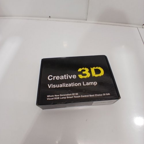 3D VISUALIZATION LED LAMP WITH REMOTE CONTROL - KHANDA SYMBOL image 2