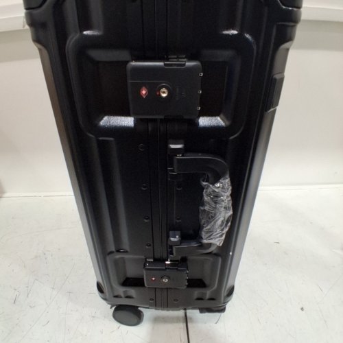 KRUTE CARRY ON LUGGAGE HARD SHELL SUITCASE WITH TSA LOCK SPINNER WHEELS, CUPHOLDER, AND USB PORT - 20" - BLACK image 3