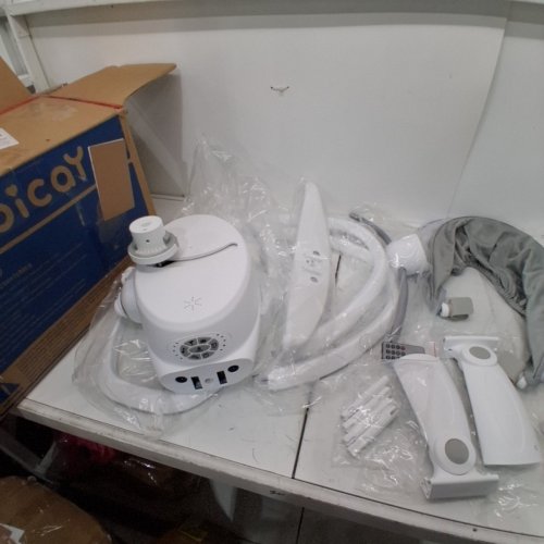 ZOICAY 3-IN-1 BABY SWING WITH MOTION DETECTION AND BLUETOOTH - GREY/WHITE (MODEL: TY666B-6 ) image 4