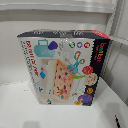 79PC BATTAT EDUCATION BRIGHT EXPLORER LIGHT BOX PLAYSET - AGES 3+ - MULTICOLOUR (MODEL: ‎BE3737Z) image 5