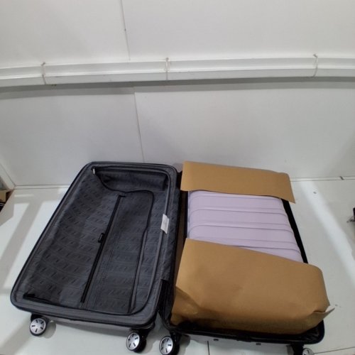 2PC SAMSONITE OMNI 2 SPINNER LUGGAGE SUITCASE SET - CARRY-ON (20")/MEDIUM (24") - ICY LILAC (MODEL: 141133-8890) image 2