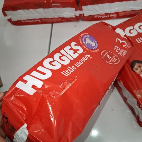 168PK HUGGIES LITTLE SNUGGLERS BABY DIAPERS - SIZE 3 image 5