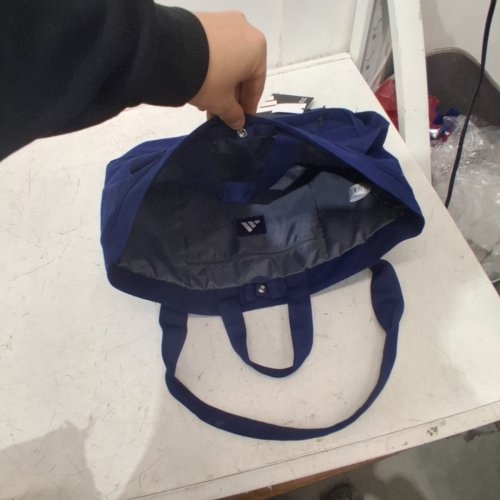 WOMEN’S ADIDAS CANVAS COURT TOTE BAG - 25L - BLUE - (MODEL: JJ7504/1967363) image 4
