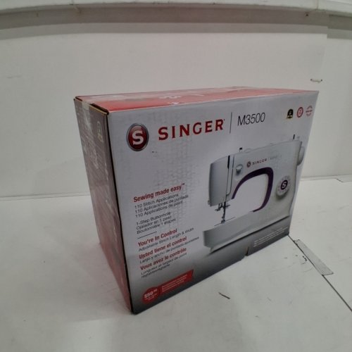 SINGER M3500 32 STITCH SEWING MACHINE - WHITE/PURPLE (MODEL: M3500) image 7
