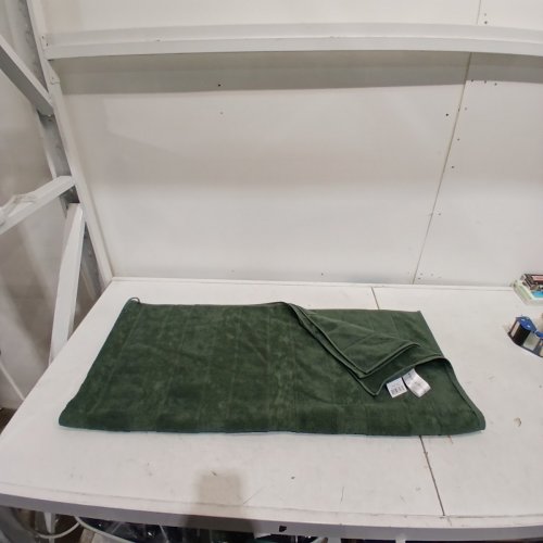 EVOLUTION 100% COTTON SOFT ABSORBENT BATH SHEETS TOWELS - 35" X 70" - GREEN (MODEL: 1994181) image 2