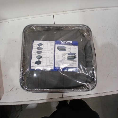 VEVOR WEIGHTED BLANKET WITH GLASS BEADS - QUEEN - 25 LBS - GREY (MODEL: XSH004) image 5