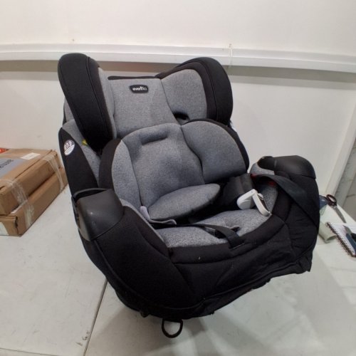 EVENFLO SYMPHONY DLX ALL-IN-ONE CONVERTIBLE CAR SEAT WITH EASY CLICK INSTALL - ASHLAND GREY (MODEL: 34612173C) image 3