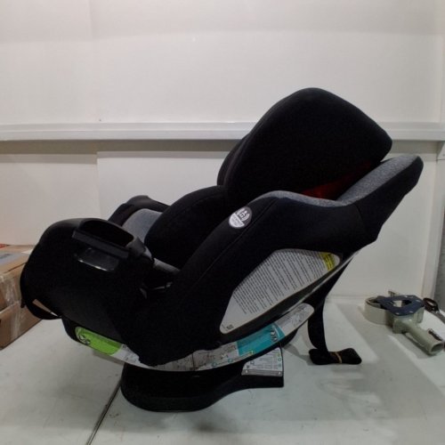 EVENFLO SYMPHONY DLX ALL-IN-ONE CONVERTIBLE CAR SEAT WITH EASY CLICK INSTALL - ASHLAND GREY (MODEL: 34612173C) image 5