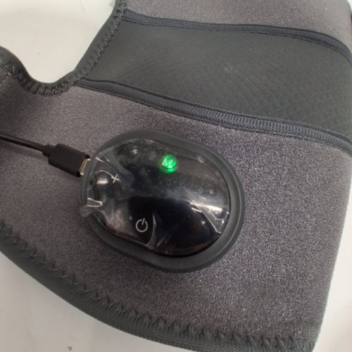 FEVER HEATED VIBRATING KNEE MASSAGER - OSFM - DARK GRAY (MODEL: D102) image 2
