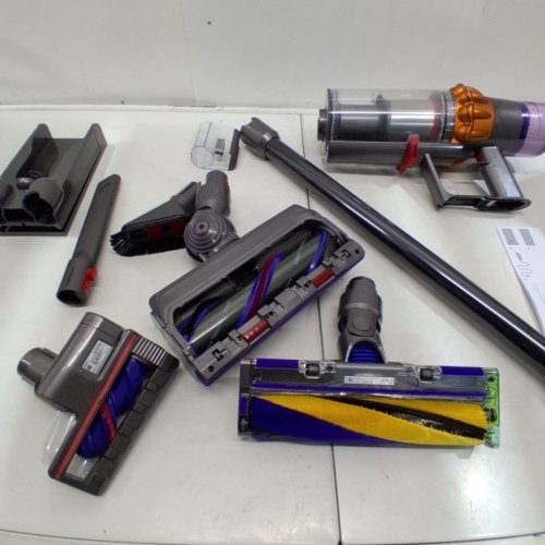 DYSON V15 DETECT PLUS CORDLESS MULTI-PURPOSE VACUUM CLEANER WITH ATTACHMENTS - GREY (MODEL: SV47) image 9