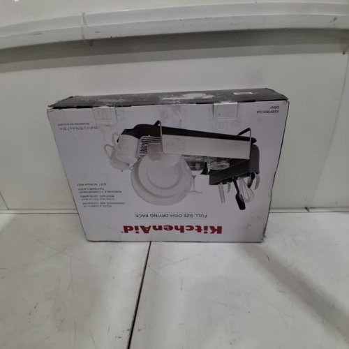 KITCHENAID FULL-SIZE DISH DRYING RACK - 20" X 15" - GREY (MODEL: KNS896BXGRA) image 4