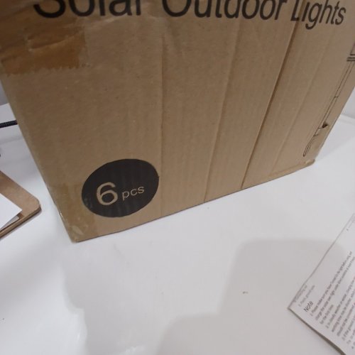 5PK OUTDOOR SOLAR STAKE PATHWAY LIGHTS - BLACK image 4
