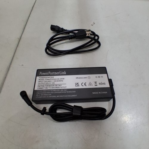 POWERPARTNERLINK POWER ADAPTER FOR VARIOUS ASUS LAPTOPS - 240W - BLACK image 2