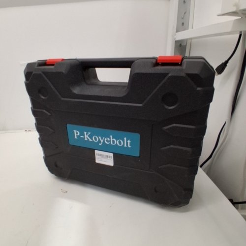 P-KOYEBOLT CORDLESS HIGH TORQUE IMPACT WRENCH KIT WITH 1 BATTERY- 21 V, 2300 RPM - TEAL AND BLACK image 7
