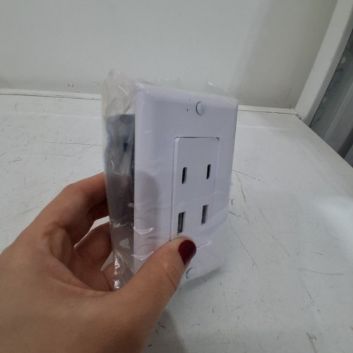 MAXXIMA USB RECEPTACLE OUTLET WITH 4 USB WALL CHARGING PORTS - 4.8A - WHITE (MODEL: MEW-USB480) image 2