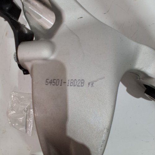 A-PREMIUM FRONT LEFT LOWER CONTROL ARM WITH BALL JOINT & BUSHING- FITS VARIOUS MODELS *SEE PHOTOS*- SILVER/BLACK (MODEL: 54501-1BD2B / H102409393) image 5