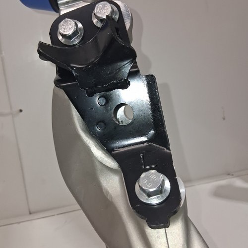 A-PREMIUM FRONT LEFT LOWER CONTROL ARM WITH BALL JOINT & BUSHING- FITS VARIOUS MODELS *SEE PHOTOS*- SILVER/BLACK (MODEL: 54501-1BD2B / H102409393) image 7