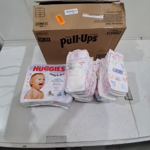 56PK HUGGIES SNUG & DRY DIAPERS - SIZE 5 image 3