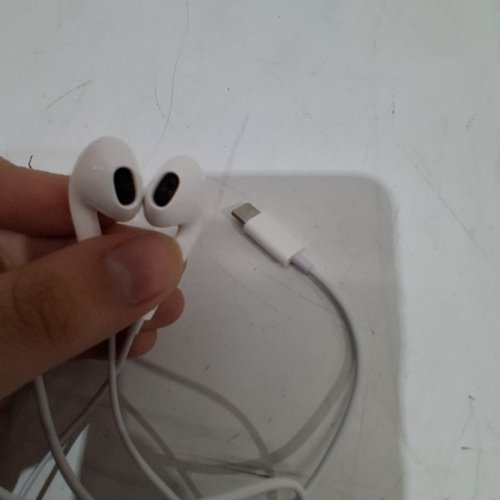 APPLE EARPODS WIRED EARBUDS WITH USB-C CONNECTOR - WHITE (MODEL: A3046) image 3