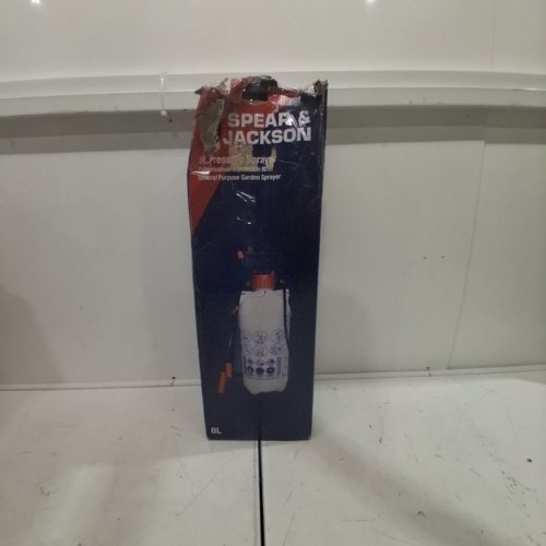 SPEAR & JACKSON HAND PUMP ACTION GARDEN WATERING PRESSURE SPRAYER - 8L - WHITE (MODEL: 8LPAPS) image 3