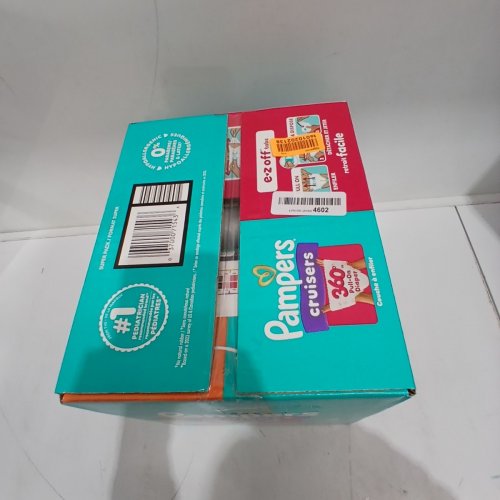 44PK PAMPERS CRUISERS 360° STRETCHY WAISTBAND DISPOSABLE BABY DIAPERS - SIZE 7 (41LBS +) image 3