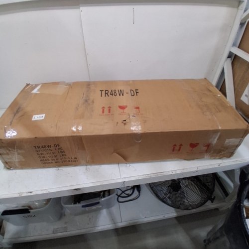 TONYRENA WOODEN BATH VANITY CABINET, NO SINK TOP - 47" X 18" X 33" - WHITE - (MODEL: TR48W-DF) image 5