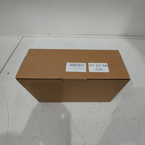 LITHIUM BATTERY CHARGER WITH 6 ATTACHMENTS - 67.2 V 5A - BLACK image 3