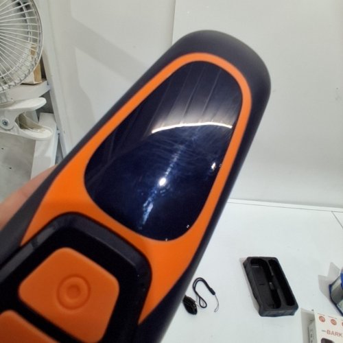 RECHARGEABLE ULTRASONIC ANTI BARKING DEVICE - BLACK\ORANGE image 4
