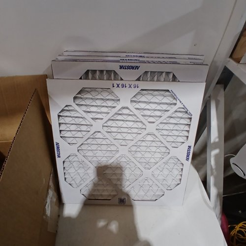 4PK PLEATED AIR FILTERS - MERV 11 - 16" X 16" X 1" - WHITE image 2