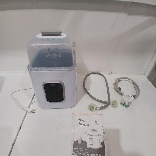 AURAKICH ALL-IN-ONE PRO BABY BOTTLE WASHER / STERILIZER & DRYER - WHITE (MODEL: AUR-BW401-US) image 6