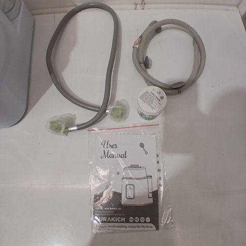 AURAKICH ALL-IN-ONE PRO BABY BOTTLE WASHER / STERILIZER & DRYER - WHITE (MODEL: AUR-BW401-US) image 7