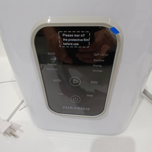 AURAKICH ALL-IN-ONE PRO BABY BOTTLE WASHER / STERILIZER & DRYER - WHITE (MODEL: AUR-BW401-US) image 9