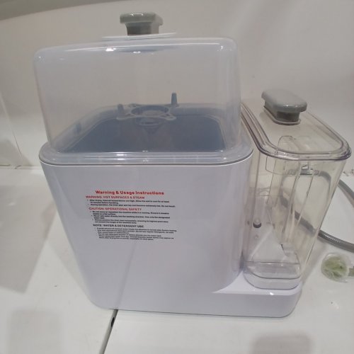 AURAKICH ALL-IN-ONE PRO BABY BOTTLE WASHER / STERILIZER & DRYER - WHITE (MODEL: AUR-BW401-US) image 10