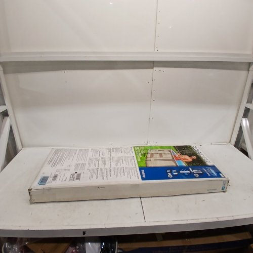 FLOWCLEAR BESTWAY FLOWCLEAR STEEL A-FRAME POOL LADDER WITH HAND RAIL, 42" - GREY (MODEL:58335) image 4