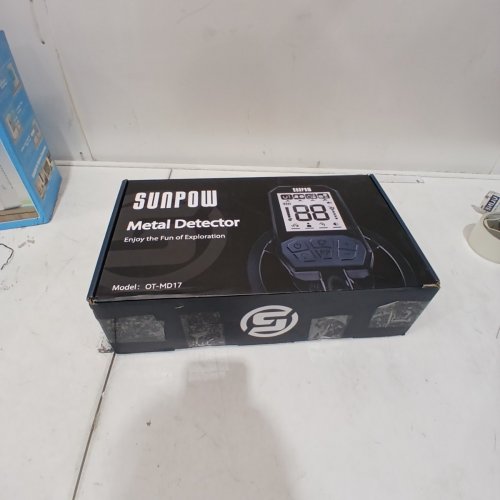 SUNPOW WATERPROOF SEARCH COIL METAL DETECTOR - BLACK (MODEL: OT-MD17) image 5