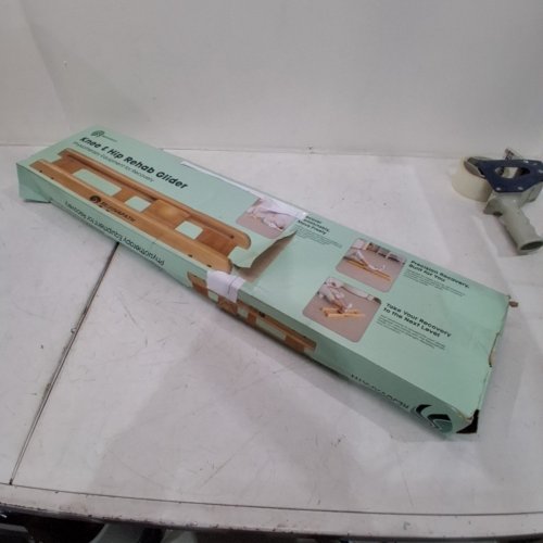 REJUVAPATH LIVING REHAB GLIDER FOR KNEES AND HIPS RECOVERY AFTER SURGERY - 34" - OAK (MODEL: 57118) image 4