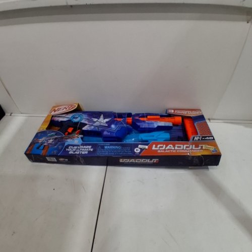 NERF LOADOUT GALACTIC COMMANDER MOTORIZED 3-FIRING MODE BLASTER WITH 48 NERF N1 DARTS (MODEL: G15804S0) image 2