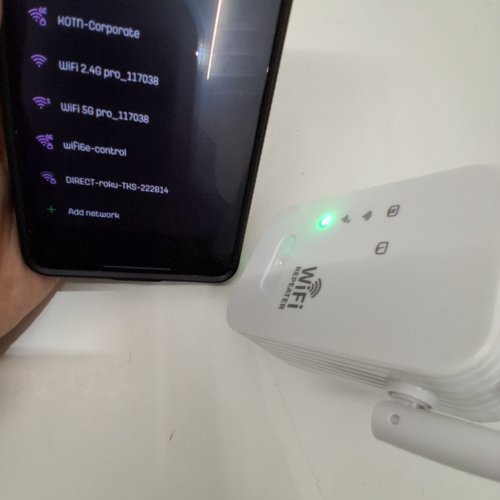 OASLAS DUAL BAND WIFI EXTENDER - 1200MBPS MAX - WHITE image 2
