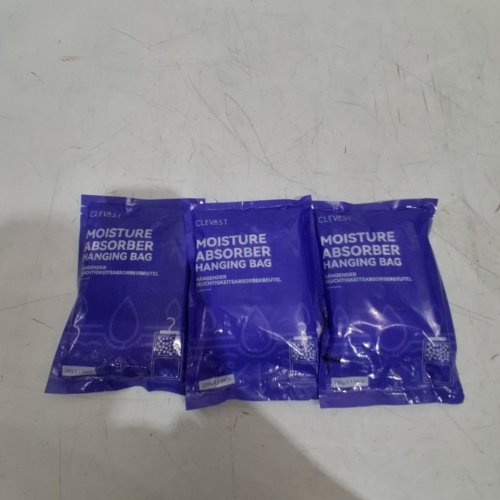 3PK CLEVAST MOISTURE ABSORBER HANGING BAG - 230G EACH image 2