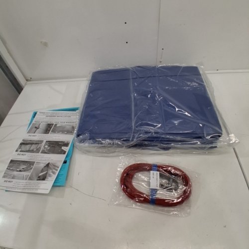 ROBELLE POOL COVER FOR WINTER - 25FT, VALUE-LINE WITH 4FT OVERLAP, FOR 21FT ABOVE GROUND POOLS - BLUE (MODEL: 4621) image 3